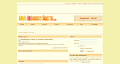 Desktop Screenshot of club.lebuonericette.com